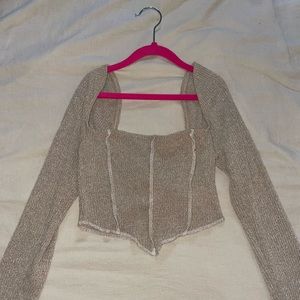 Long Sleeve Top, Size S